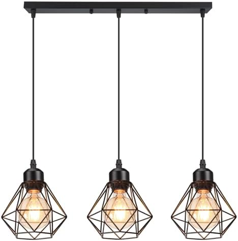 Lámpara Colgante Industrial Vintage para Cocina