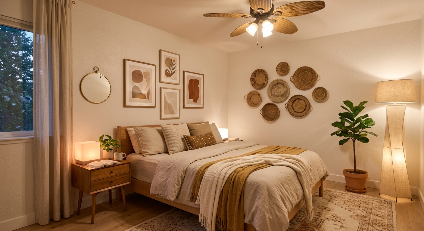 Transforma tu Dormitorio con Menos de 150€: Iluminación, Cuadros y Detalles Deco que Marcan la Diferencia